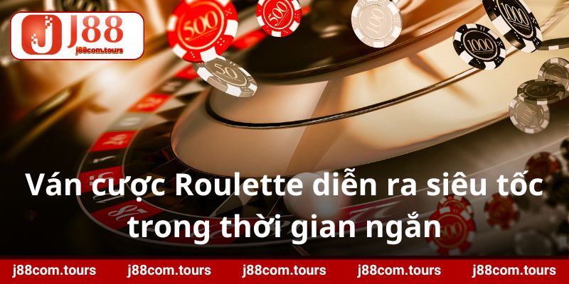 Van cuoc Roulette dien ra sieu toc trong thoi gian ngan Ván cược Roulette diễn ra siêu tốc trong thời gian ngắn